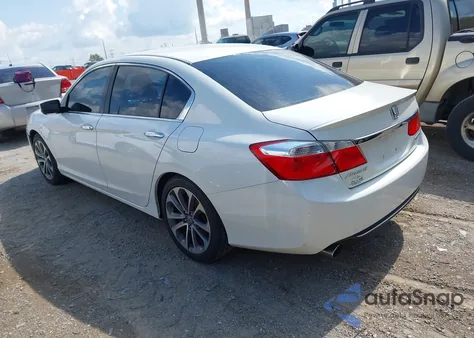 2014 Honda Accord Sport from USA, damaged, VIN 1HGCR2F55EA104780